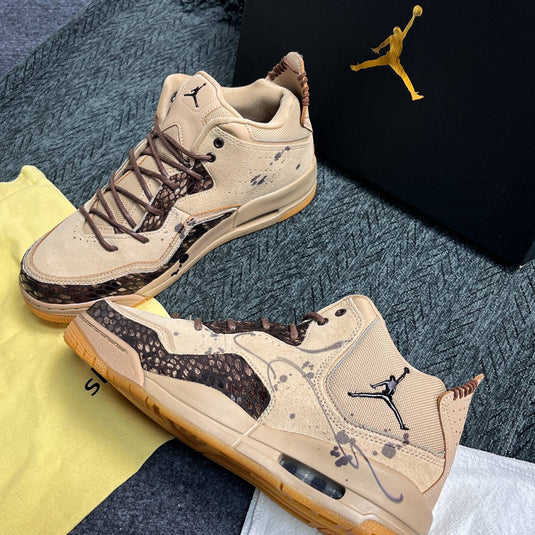 Serpent Through the Mist –Men's Jordan Low Custom