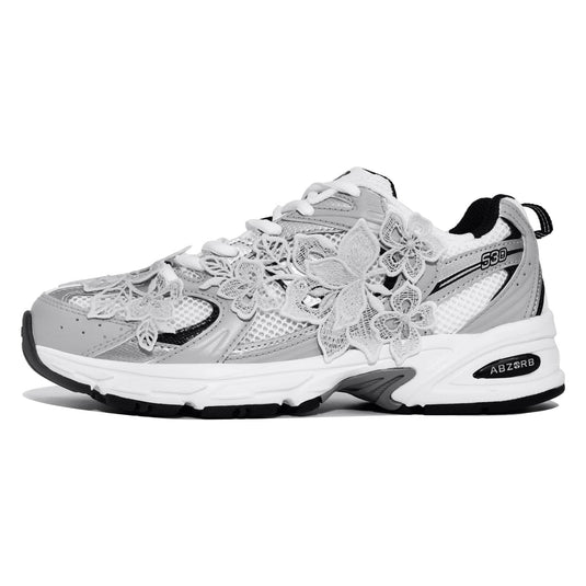 Silver Bloom – Unisex NB 530 Custom