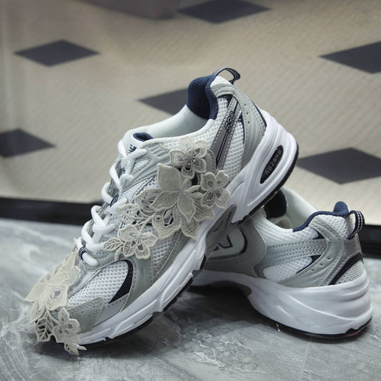 Silver Bloom – Unisex NB 530 Custom