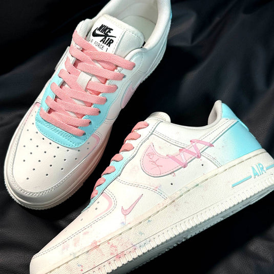 Spring Serenade-Women's Air Force 1 Low Custom