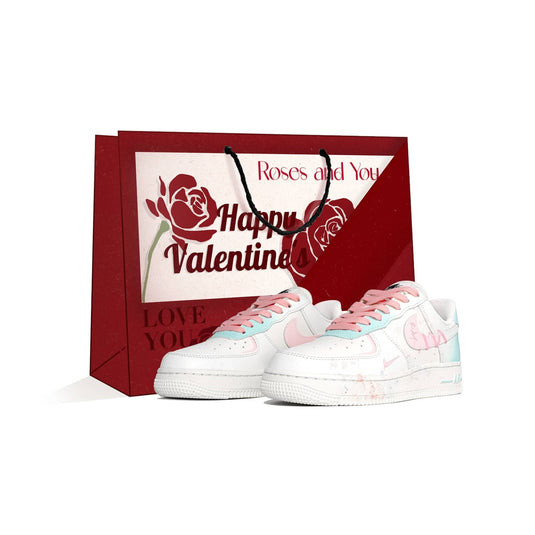 Spring Serenade-Women's Air Force 1 Low Custom