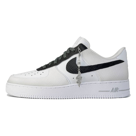 White Serpent Bond –Men's Air Force 1 Low Custom