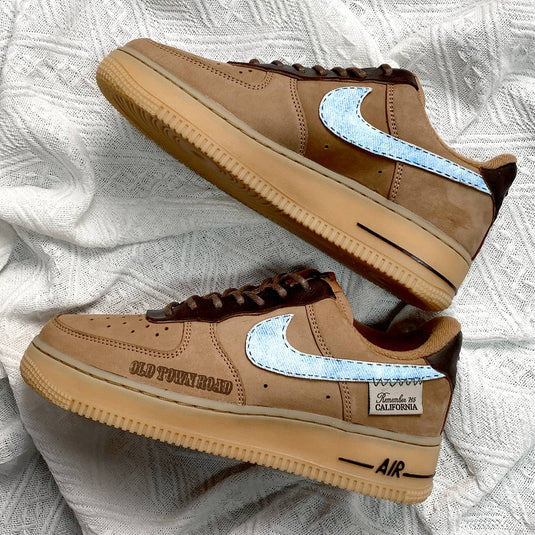 Worn Path-Unisex Air Force 1 Low Custom