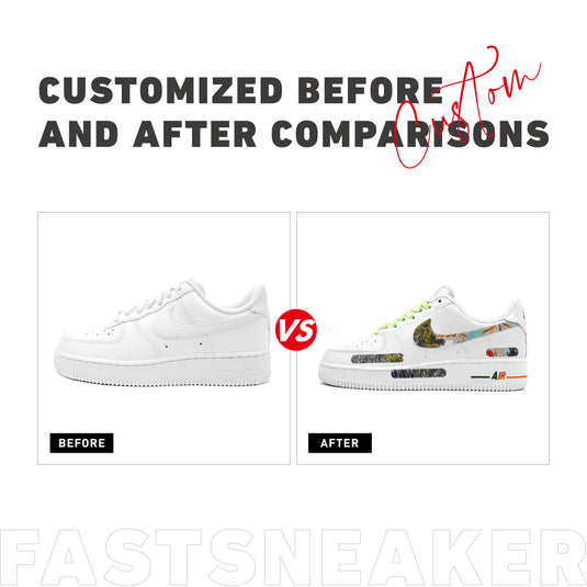 Van Gogh Painting-Unisex Air Force 1 Low Custom