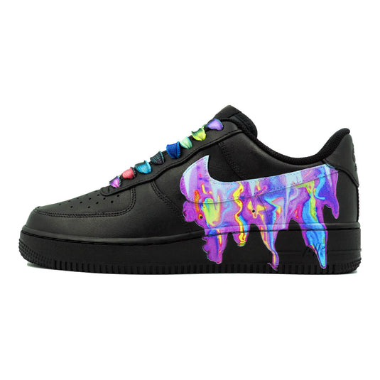 Neon Flow-Unisex Air Force 1 Low Custom