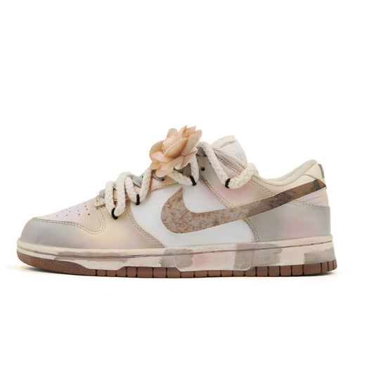 Camellia-Women's Dunk Low Custom