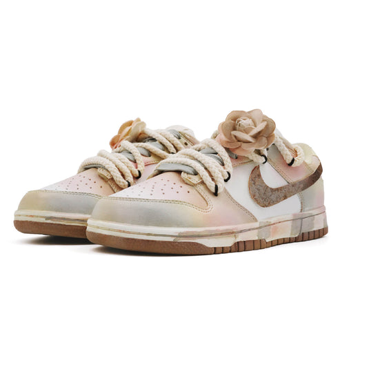 Camellia-Women's Dunk Low Custom