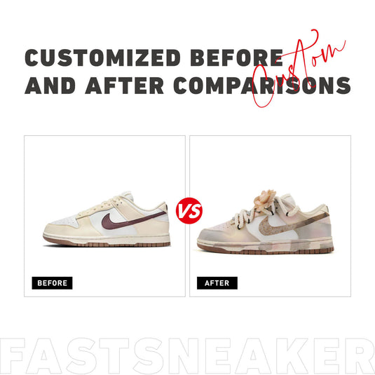 Camellia-Women's Dunk Low Custom