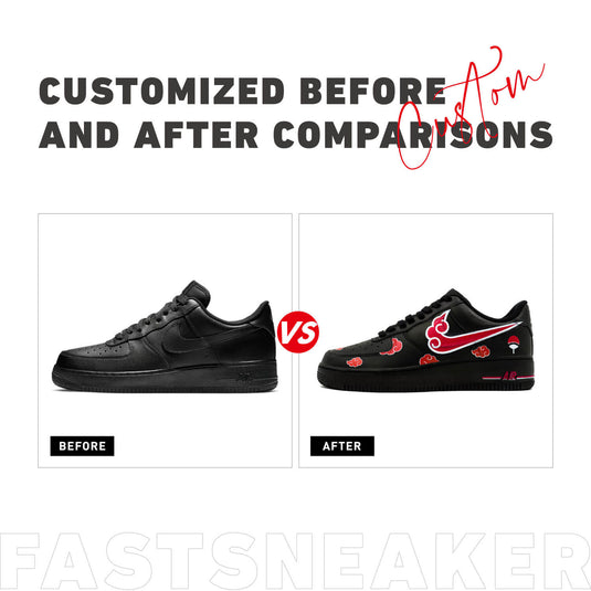 Red Cloud-Unisex Air Force 1 Low Custom