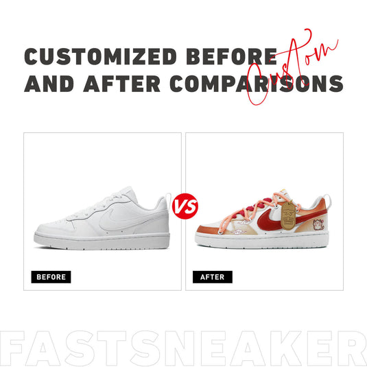 Cute Loong-Women's Court Low Custom