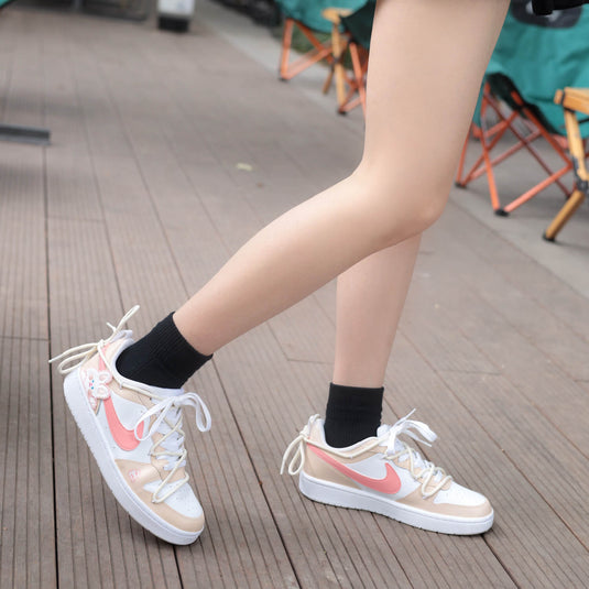 Cute Rabbits-Women's Court Low Custom