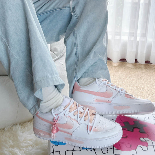 Hearts Intertwined-Women's Air Force 1 Low Custom