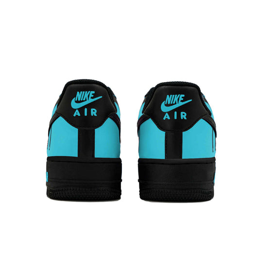 Blue Ink Dripl-Unisex Air Force 1 Low Custom
