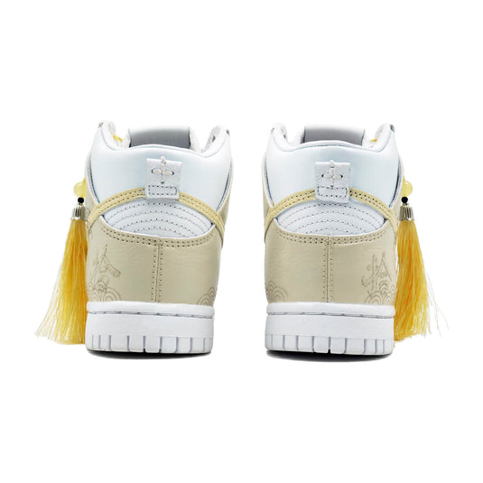 Loong Pattern and Auspicious Clouds-Unisex Dunk High Custom