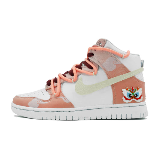 Loong Scales and Lion Dance-Women's Dunk High Custom
