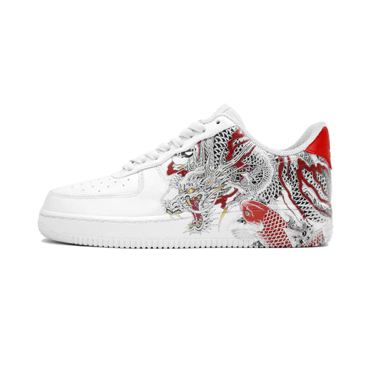 Loong and Carp-Unisex Air Force 1 Low Custom