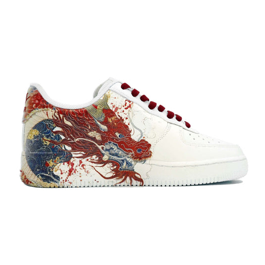 Loong and Tiger Motifs-Unisex Air Force 1 Low Custom