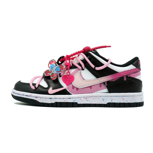 Pink Butterfly-Women's Dunk Low Custom
