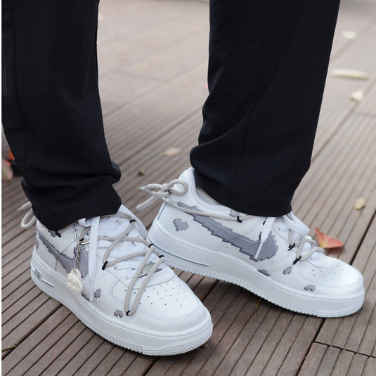 Pixelated Block-Unisex Dunk Low Custom