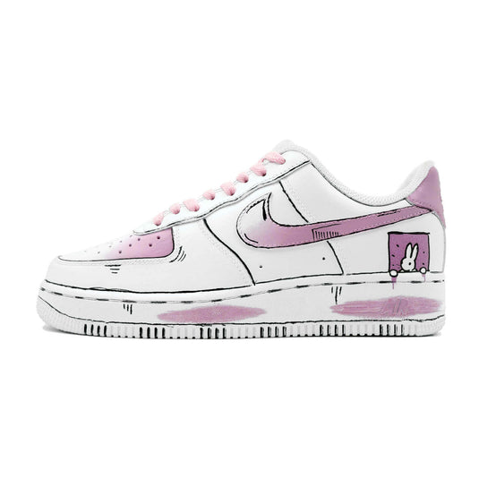 Pink Rabbit-Women's Air Force 1 Low Custom