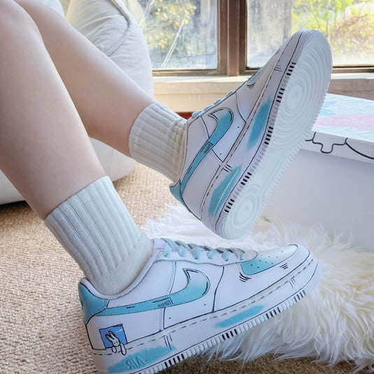 Pink Rabbit-Women's Air Force 1 Low Custom