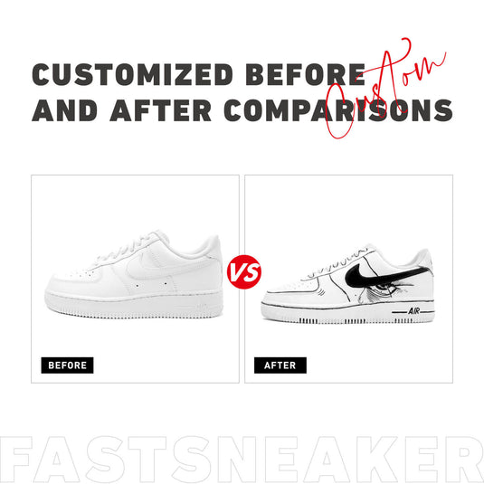 Stare-Unisex Air Force 1 Low Custom