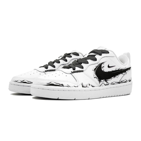 Tearing Space-Unisex Court Low Custom