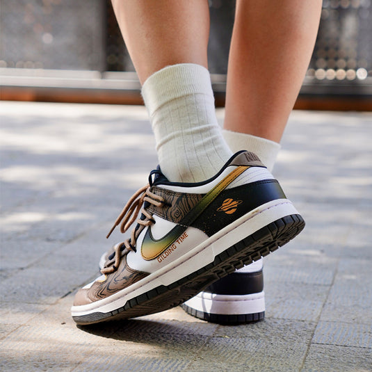 Gilding Time-Men's Dunk Low Custom