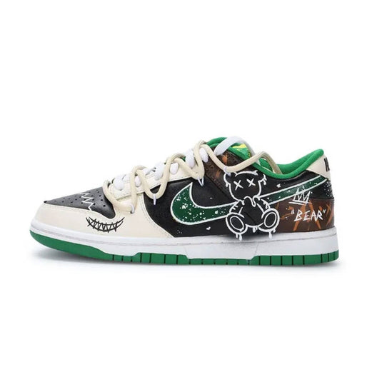 Graffi Bear-Men's Dunk Low Custom
