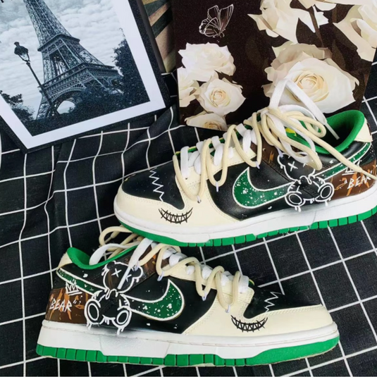 Graffi Bear-Men's Dunk Low Custom