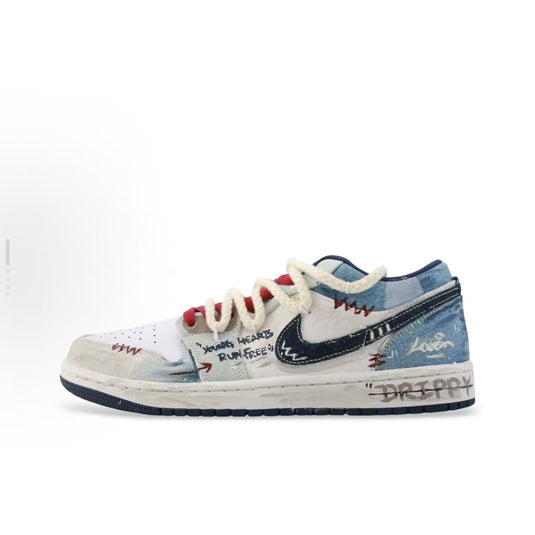 Rodeo Drifter-Men's Air Jordan 1 Low Custom