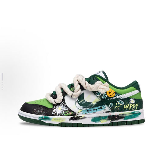 Daisy Silhouette-Unisex Dunk Low Custom