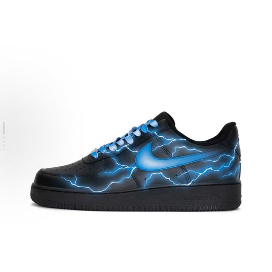 Fluid Blue Lightning Flow -Unisex Air Force 1 Low Custom