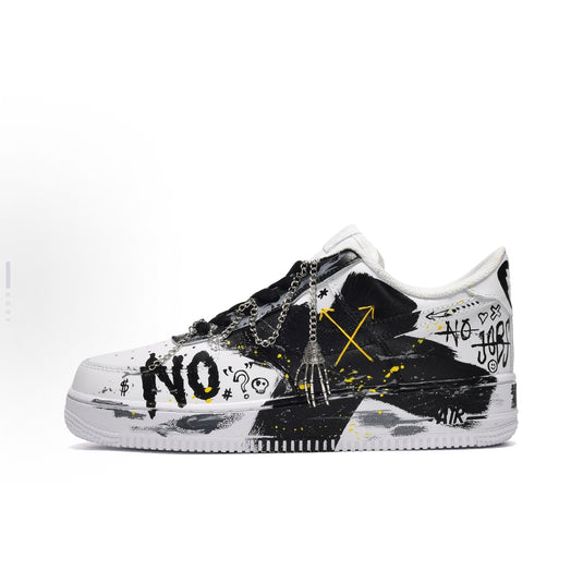 X-Gesture Brushstroke-Unisex Air Force 1 Low Custom