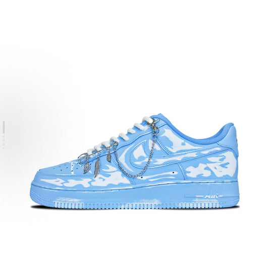 Scratch-Off Bone Chain Dip-Dye-Unisex Air Force 1 Low Custom