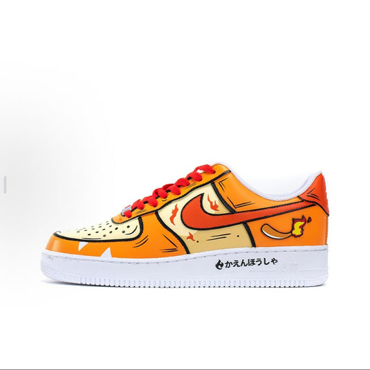 Charmander Orange-Yellow-Unisex Air Force 1 Low Custom