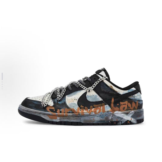 Rule of Survival Camo-Unisex Dunk Low Custom