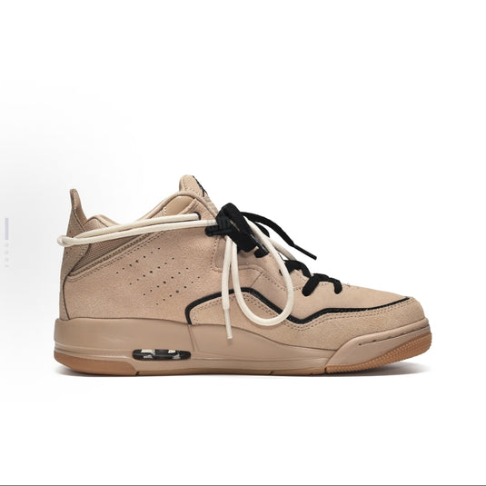 Graffiti Cross Brown-Men's Jordan Courtside 23 Mid Custom