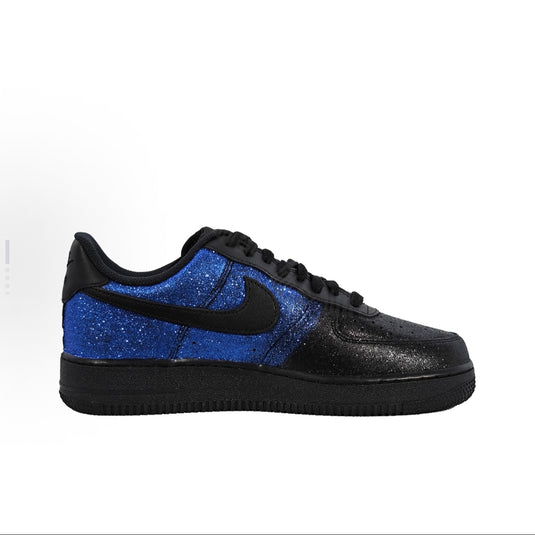 Indigo-to-Black Ombré Starry-Unisex Air Force 1 Low Custom