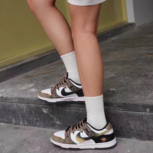 Gilding Time-Men's Dunk Low Custom