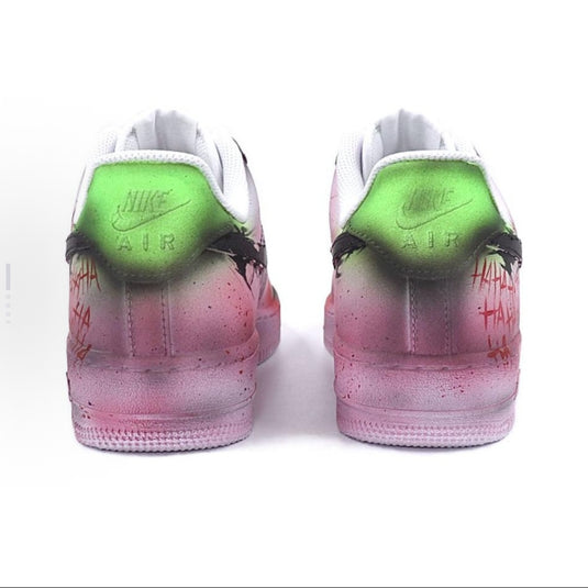 Gotham Joker Styled-Unisex Air Force 1 Low Custom