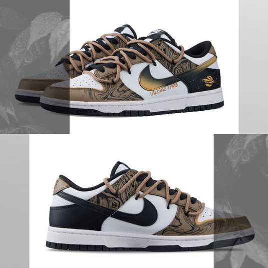 Gilding Time-Men's Dunk Low Custom