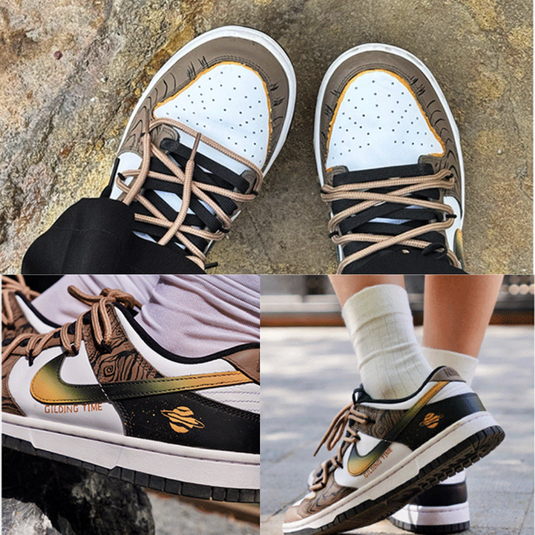 Gilding Time-Men's Dunk Low Custom