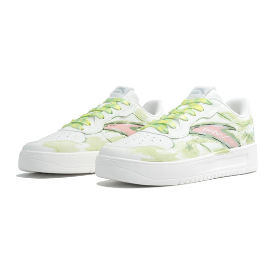 Spring Radiance – Women's Skateboarding Low-Top Custom Shoes