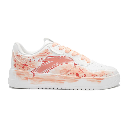 Delicate Touch –Unisex Skateboarding Low-Top Custom Shoes