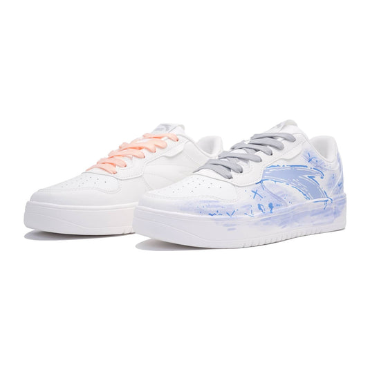 Delicate Touch –Unisex Skateboarding Low-Top Custom Shoes