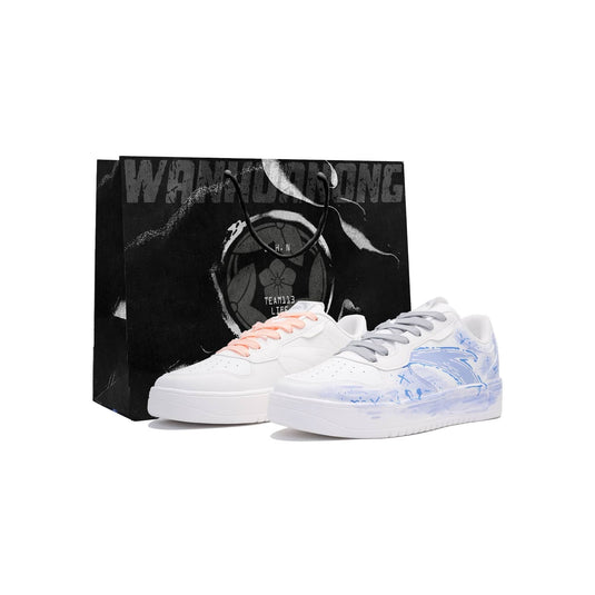 Delicate Touch –Unisex Skateboarding Low-Top Custom Shoes