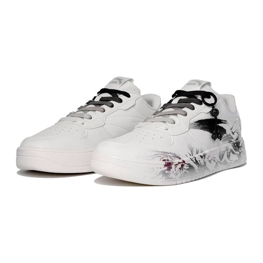 Rising Storm –Unisex Skateboarding Low-Top Custom Shoes