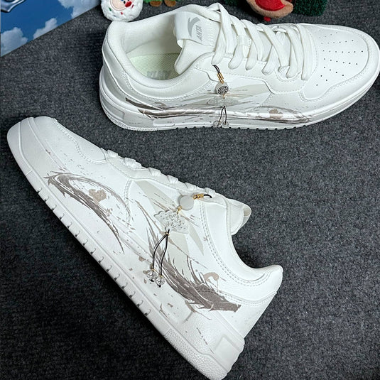 Return of the Dragon – Unisex Skateboarding Low-Top Custom Shoes