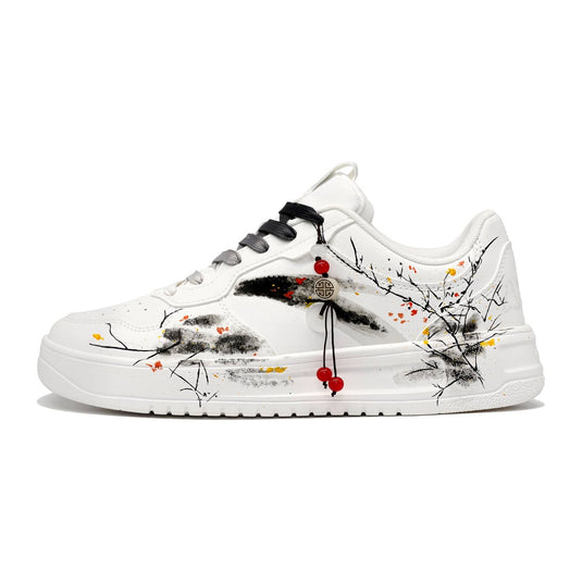 Autumn Brew – Unisex Skateboarding Low-Top Custom Shoes